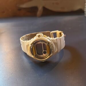 Casio White Baby-G Digital Watch